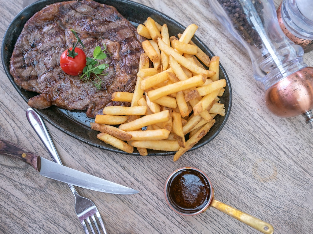 steak-and-fries-on-a plate