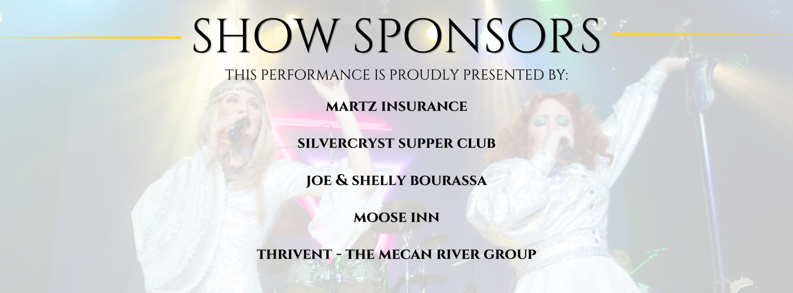 Show Sponsors - Dancing Queen