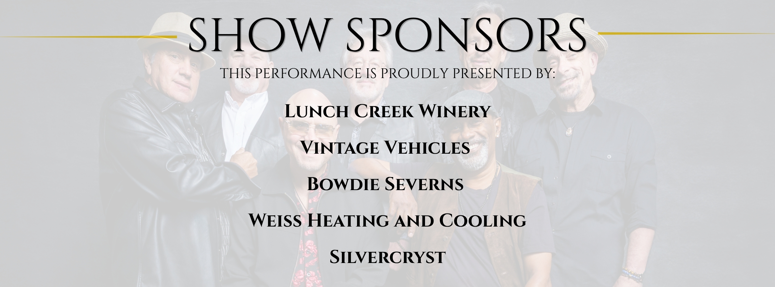 Show Sponsors - The Doobie Others